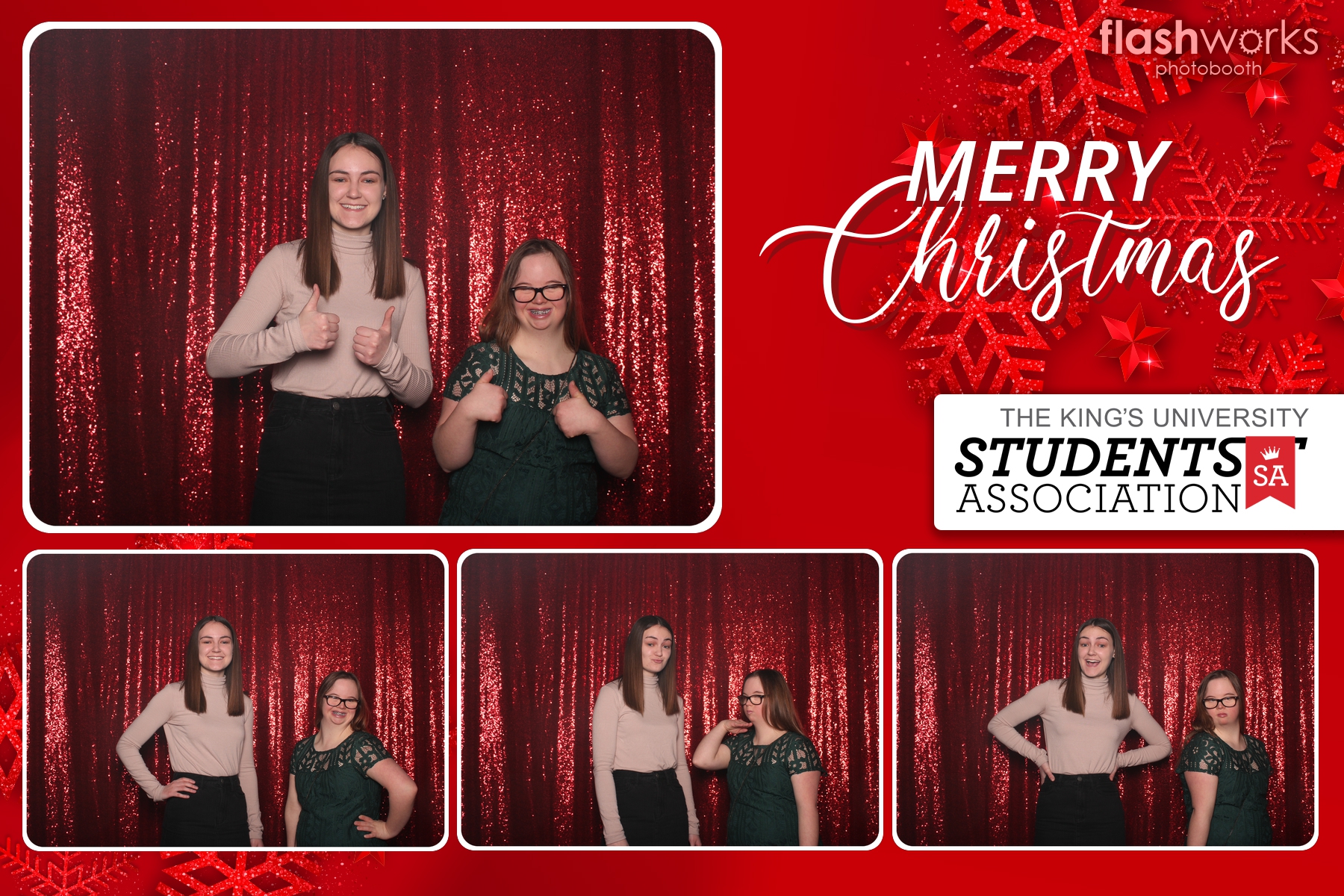 Kings Christmas Party | View more photos from the event at gallery.flashworksphotobooth.com/u/FlashworksPhotoboothInc/Kings-Christmas-Party